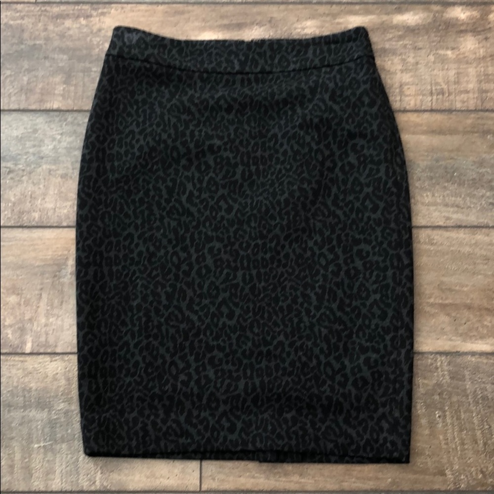 NWT Leopard Pencil Skirt